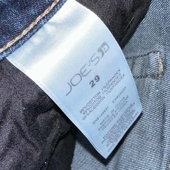 Joe's Jeans Cut-Off Shorts Size 29 | 3" Inseam | Frayed Hem Denim Jean Shorts - Picture 3 of 8